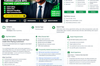 close high ticket sales and follow up with your leads