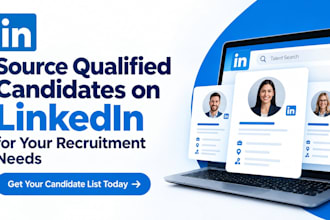 source qualified candidates on linkedin for your recruitment needs