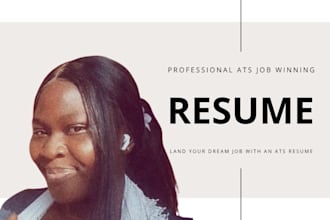 write a professional job winning resume