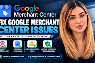 fix google merchant center suspension misrepresentation for shopify, woocommerce