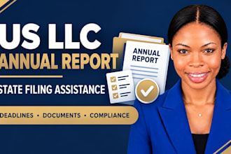 file your US llc annual report and state annual filing
