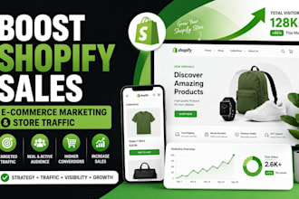 boost shopify sales ecommerce marketing shopify store traffic