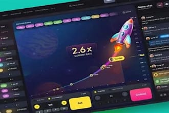 develop arcade game website, crash game website, crypto gaming web, aviator bot
