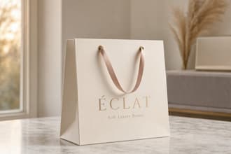 create stunning shopping bag packaging for your brand