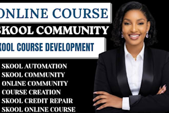 skool community, skool setup, skool, skool online course, online community,
