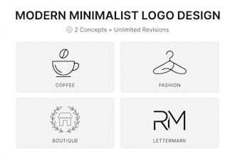 design aesthetic canva logo, social media post and business card