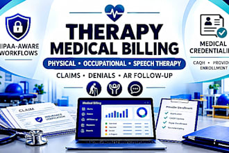 physical, occupational, and speech therapy billing services