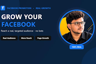 do facebook promotion to grow your page audience