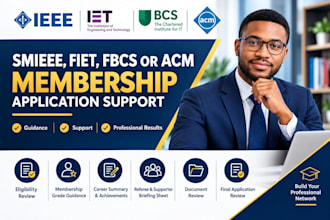 assist with your smieee fiet and fbcs applications references and references