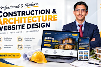 design a construction company, contractor and home builder websites