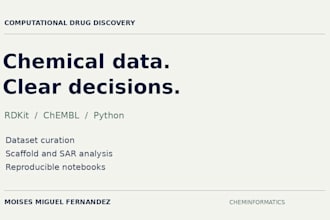 curate your chemical dataset and analyse rdkit scaffolds