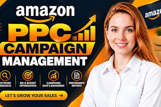 manage amazon PPC campaigns and optimize amazon ads