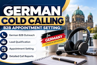 do german cold calling, b2b lead generation and appointment setting