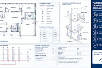 florida plumbing permit drawings riser diagrams calculations mep design drawings