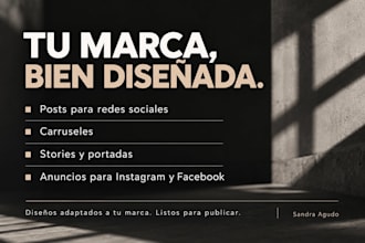 crear posts, carruseles y anuncios para redes sociales