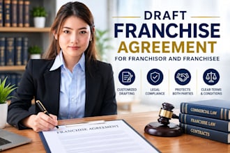 draft franchise agreement for franchisor and franchisee