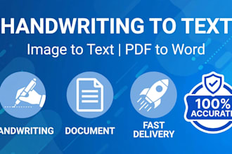 convert handwritten notes and images to editable text accurately