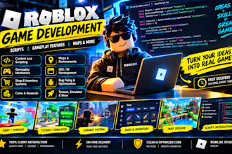build roblox full game creation, full  roblox game developer, roblox builder
