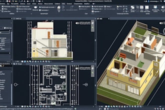 convert pdf to revit bim model, cad to revit 3d architectural building modeling