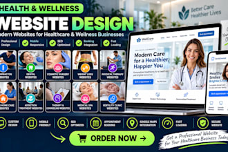 build chiropractor, dental, therapy and medical spa websites