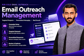 create personalized b2b cold email outreach campaigns