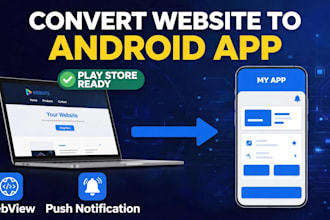 convert website to android app