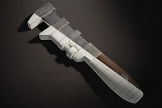create optimized glb 3d models for web and ar