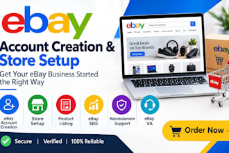 do ebay account creation ebay seller account ebay store setup