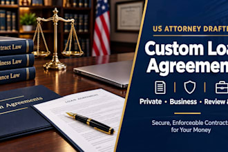 professionally review and edit your legal loan agreement or contract