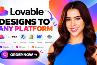fix lovable ai bugs, build lovable web app, migrate lovable to wordpress or wix