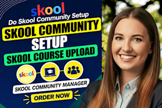 do skool setup skool community skool online community skool community manager