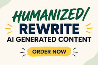 humanize ai content, rewrite blogs websites marketing, christian content