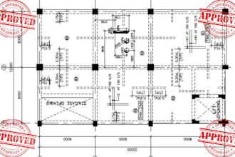 create structural engineer permit drawings for houses