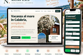 build a vacation rental booking website