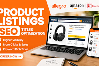 do allegro amazon poland kaufland product listings SEO titles optimization