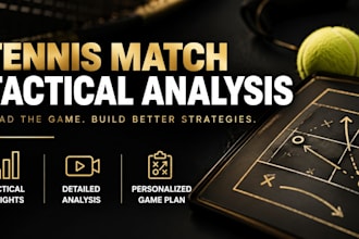 analyze your tennis match and create a tactical game plan