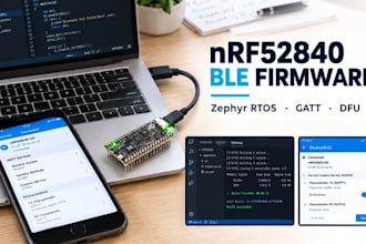 develop nrf52840 ble firmware with zephyr rtos and nrf connect sdk for node iot