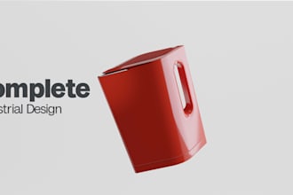 complete industrial design from concept to product