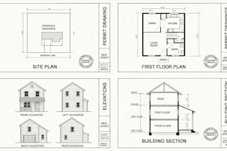 create texas home addition plans, remodel drawing and permit