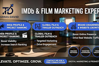 be your imdb movie promotion, film marketing, and brand growth expert