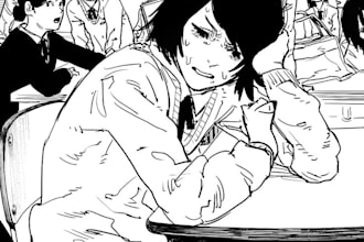 draw manga comic pages, anime illustrations, and webtoon art