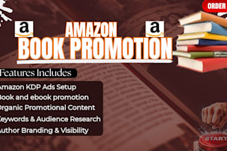 do amazon book promotion, ebook marketing with author branding