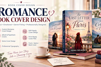 design a book cover and paperback design for a cozy mystery