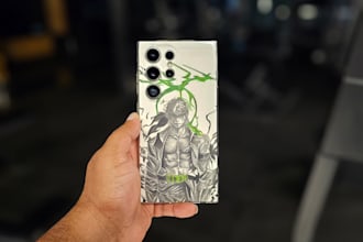 create a custom hand painted phone case
