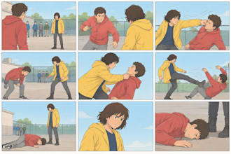create storyboard for film, comic, commercial or animation in 24hrs
