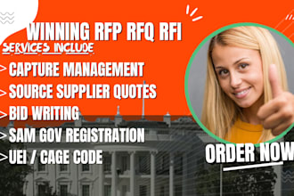 find government contracts on samgov and dla dibbs and prepare bid proposals