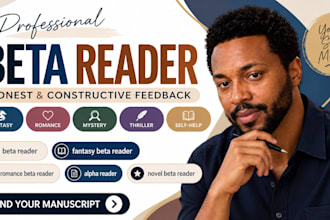 be your romance beta reader, fantasy beta reader, alpha reader novel beta reader