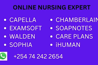 do walden, lockdown, capella, examsoft, chamberlain