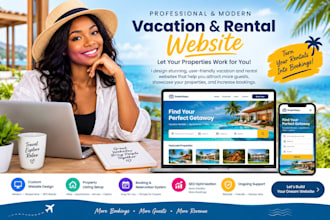 do vacation rental website, short term rental, properties management website