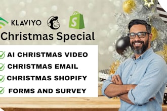 ai christmas video christmas email christmas shopify